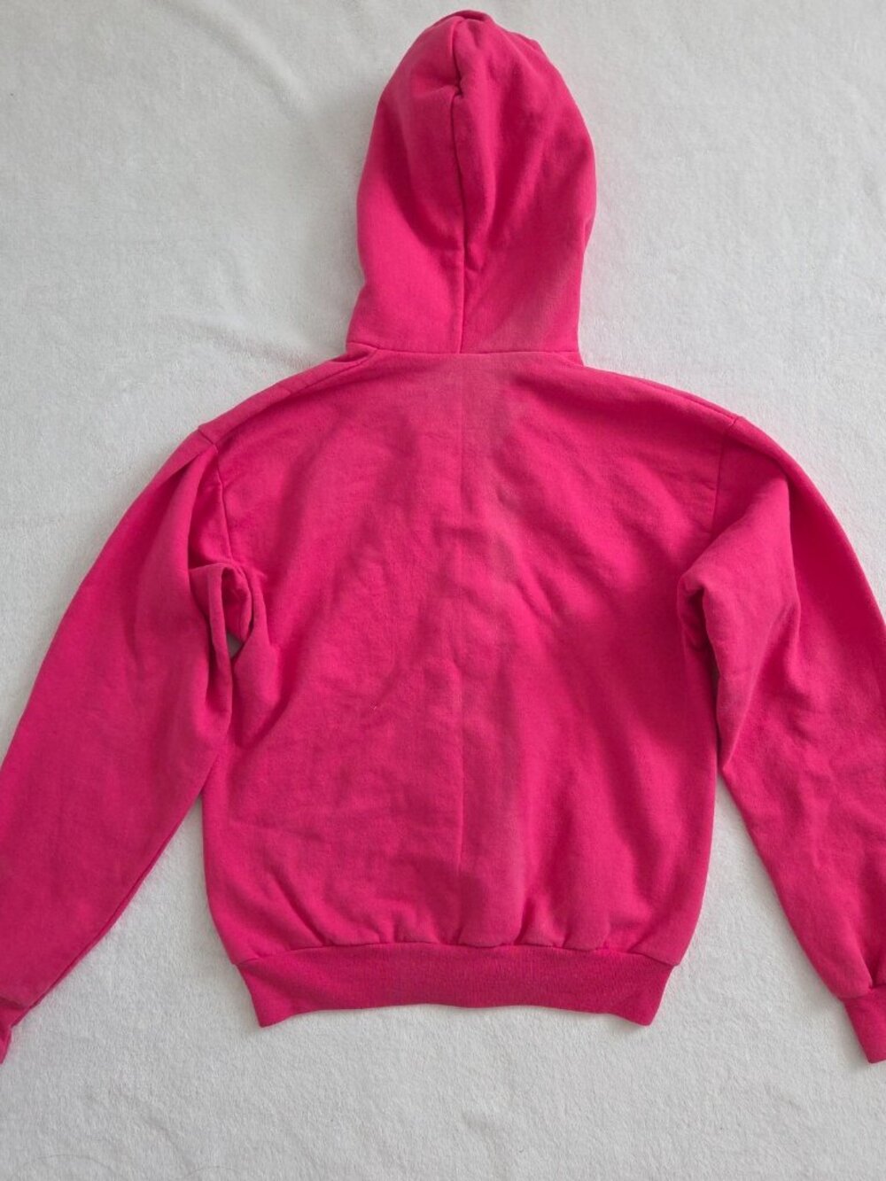 Vtg US Open Pink Hoodie Youth XL Tennis Athleisure Preppy Y2K Sporty Full Zip - Picture 14 of 16
